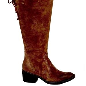 Born Western Distressed Leather Boots